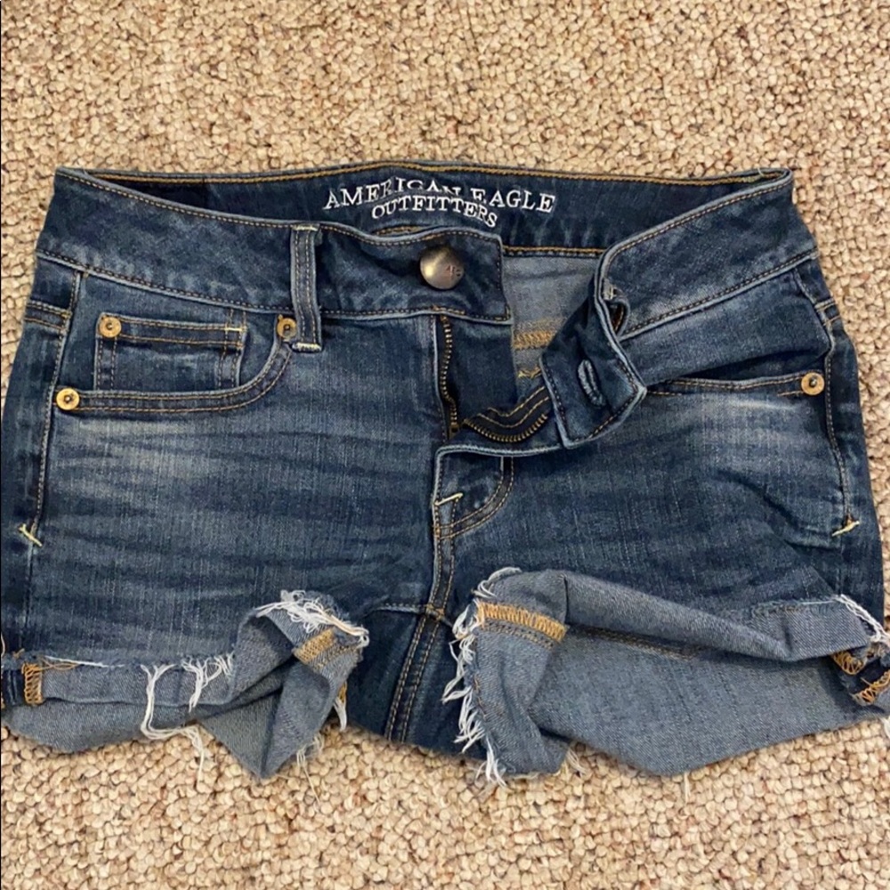 American eagle jean shorts